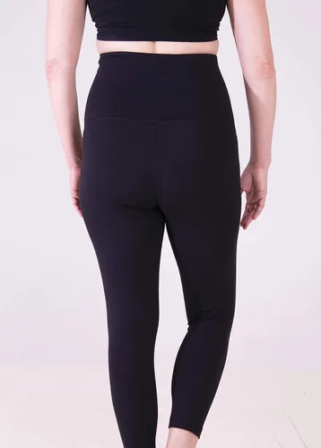 Vista 2 de Ingrid & Isabel Active Postparto Legging wCompresión para Recuperación Negro