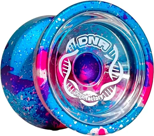 Vista 2 de DNA YoYo (negro / plateado desvanecido)
