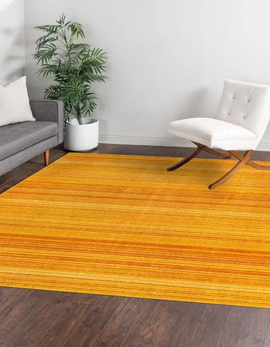Vista 36 de Unique Loom Gemstone Collection - Alfombra de área - Topacio (2' x 5' 11" corredor, marfil / marrón)