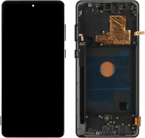 Vista 6 de OLED - Pantalla de repuesto para Samsung Galaxy Note 10 Lite con marco para Samsung Note 10 Lite N770F N770F/DS, pantalla LCD, pantalla táctil