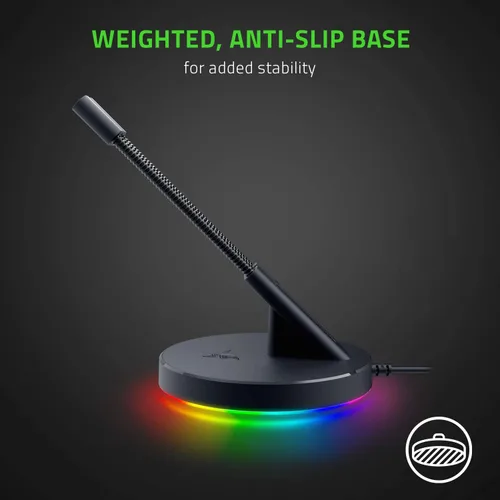 Vista 6 de Razer Basilisk V3 Mouse Ergonómico Personalizable para Juegos + Gaming Mouse Bungee V3 Chroma Bundle