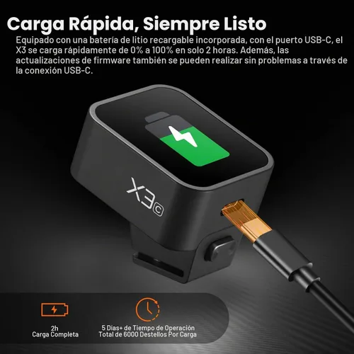 Vista 5 de Godox Disparador de flash inalámbrico X3C X3-C TTL para cámara Canon, transmisor de flash inalámbrico de pantalla táctil 2.4G, compatible con TTL