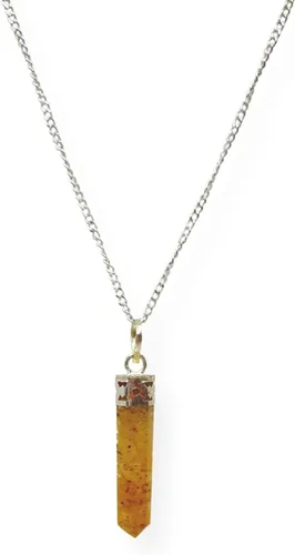 Vista 14 de Wholesalegemshop GEMSCITE - Collar con colgante de cristal curativo, protección de energía negativa, limpiador natural para el estrés, piedra