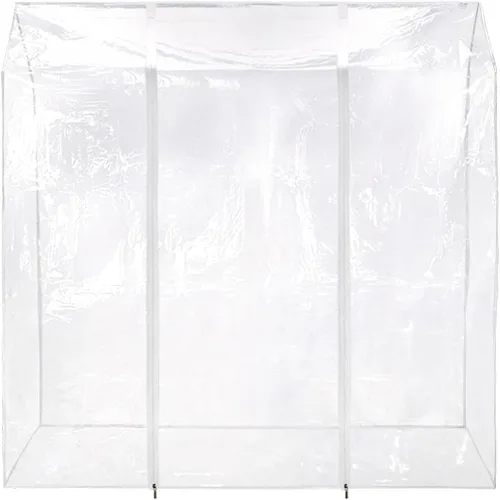 Vista 4 de HANGERWORLD Funda transparente para ropa de 5 pies para armario abierto, a prueba de ducha (60 x 24 x 65 pulgadas)