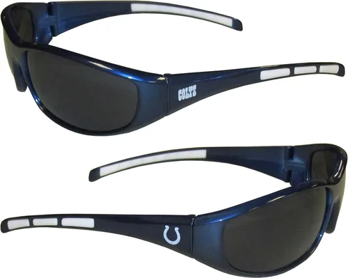Vista 2 de Siskiyou NFL Unisex Wrap Sunglasses and Bag Set