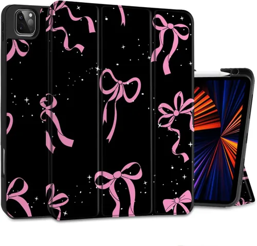 Vista 15 de DONGKE Funda protectora delgada para iPad Pro 2022/2021/2020/2018 de 11 pulgadas de generación 4/3/2/1 - Funda protectora delgada - Soporte