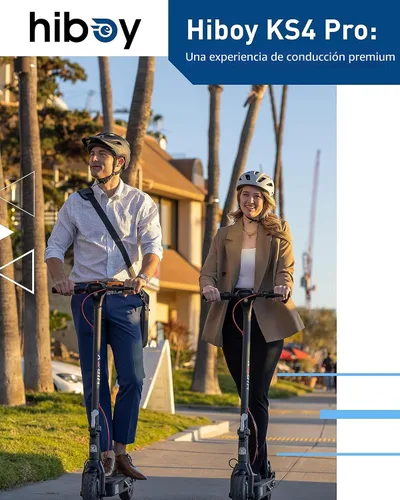 Vista 8 de Hiboy KS4 Pro Electric Scooter for Adults, 25-Mile Range, 19 MPH Negro