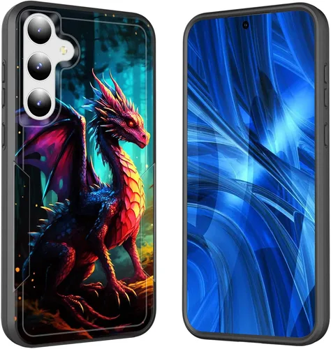 Vista 24 de para Galaxy A15 5G - Funda, [Prueba de caída de grado militar] Funda protectora resistente a golpes de uso pesado y resistente para Samsung Galaxy