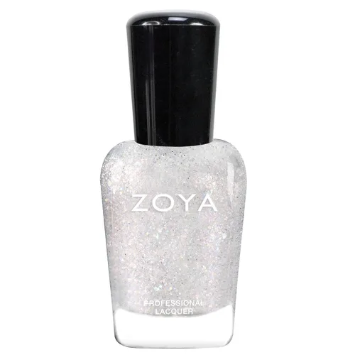 Vista 3 de ZOYA Esmalte de uñas blanco, manicura francesa y blanco suave, Big12Free Vegan Adel
