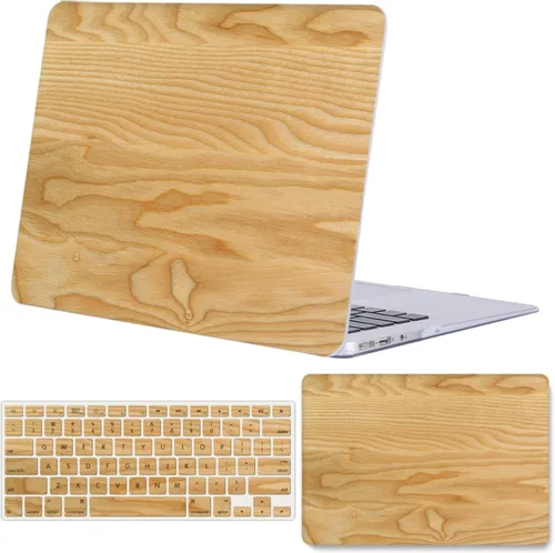 Vista 17 de Funda rígida de plástico para MacBook Air de 15 pulgadas y cubierta Mármol de oro beige