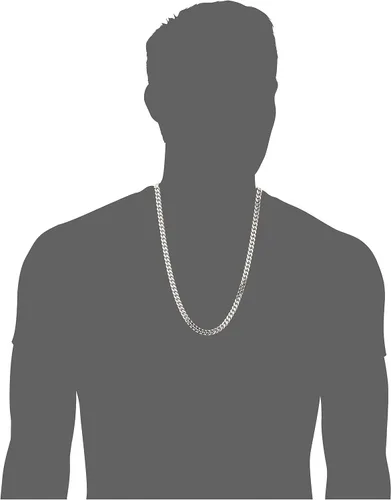 Vista 4 de Tienda Collection Stainless Steel 8MM Cuban Chain