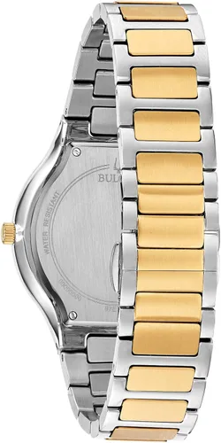 Vista 3 de Bulova Men's Modern Millenia 3-Hand Quartz Watch, Edge-to-Edge Crystal with Diamonds
