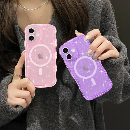 Vista 189 de Pepmune Funda magnética para iPhone 17 Pro Max, color rosa