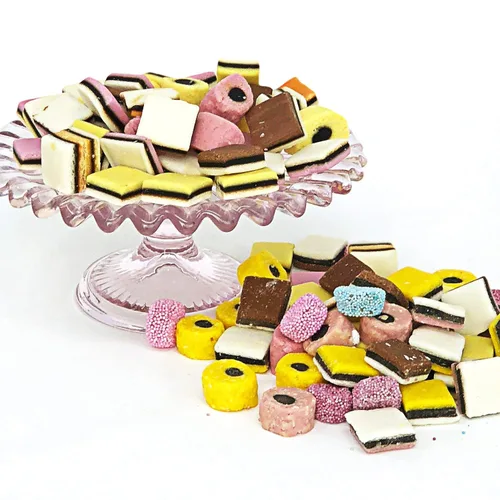 Vista 4 de Gustaf's Regaliz inglés Allsorts - 2.5 LB