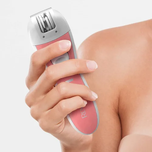 Vista 10 de Remington Depiladora facial lisa y sedosa, EP1050CDN Cordless and Travel-ready, Gentle on Delicate Areas, 1 Count, Model EP1050FCDN, Includes