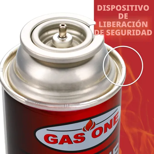 Vista 4 de GasOne - Recipiente de combustible de butano, paquete de 4 (nueva versión)