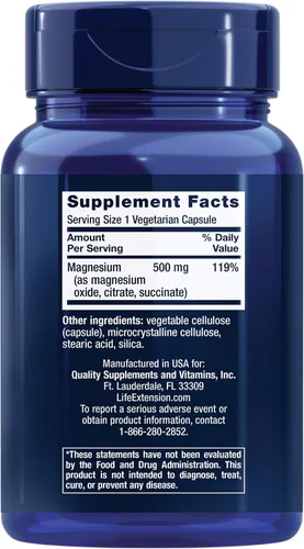 Vista 6 de Life Extension MacuGuard Suplemento de salud ocular con cápsulas de magnesio de 500 mg - Luteína, zeaxantina, meso-zeaxantina y azafrán para una