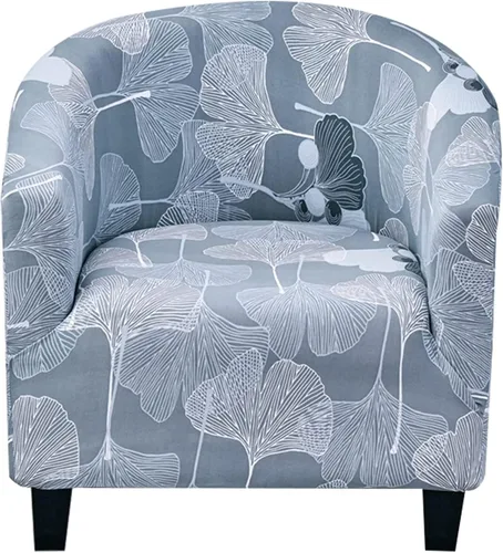 Vista 26 de Funda elástica para silla de club, funda para silla de bañera, funda para sillón, funda de sofá, protector de muebles para sala de estar (color #10)