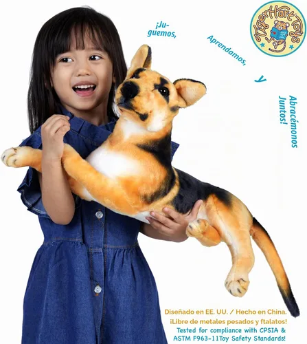 Vista 5 de TigerHart Hero El Pastor Alemán - Perro de Peluche de 19 Pulgadas de Felpa