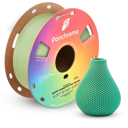 Vista 41 de Polymaker Panchroma - Filamento PLA mate de 0.07 in, 2.2 lbs, madera de Madera mate de doble degradado
