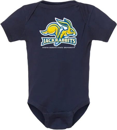Vista 4 de CornBorn Ropa de bebé Jackrabbits del estado de Dakota del Sur Mameluco infantil Elige tu diseño