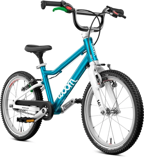 Vista 9 de woom GO 3 & GO 3 AUTOMAGIC Kids Bike, 16 Inch Lightweight, Ages 4-6 Woom Rojo