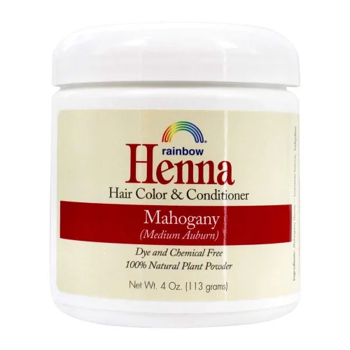 Vista 7 de Henna Rainbow Research para teñir el cabello, de color negro, 4 onza