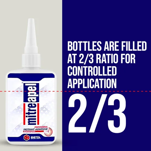 Vista 13 de MITREAPEL Pegamento CA con activador (0.80 oz - 3.30 fl oz) Adhesivo de cianoacrilato profesional instantáneo y acelerador de súper pegamento