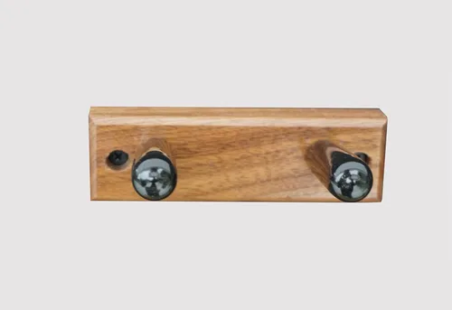 Vista 3 de Soporte de pared de espada vertical estándar (fabricado en los Estados Unidos) (nogal)