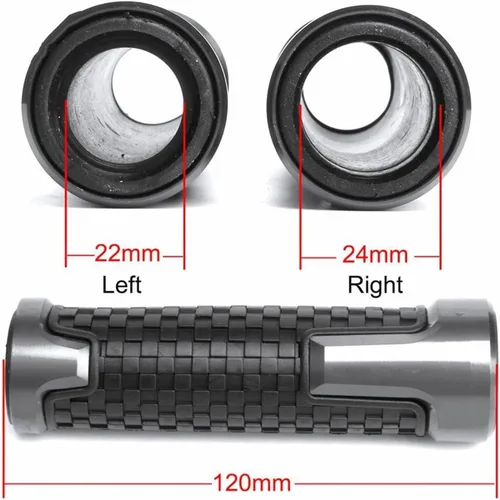 Vista 2 de Motorcycle Handlebar with Logo Xmax Motorcycle Handle Grip Ends Handlebar Grips for Yamaha Xmax300 X-max 300 2017 2018 2019 2020 Motorbike Handlebar