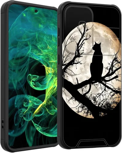 Vista 291 de Funda para Galaxy A16 5G con cubierta para cámara deslizante, resistente de doble capa, híbrida, a prueba de golpes, funda protectora resistente