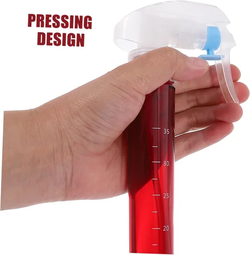 Vista 4 de Beaupretty Botella de spray especializada Mesa para uñas acrílicas, botella de spray para cabello, botella de spray vacía transparente