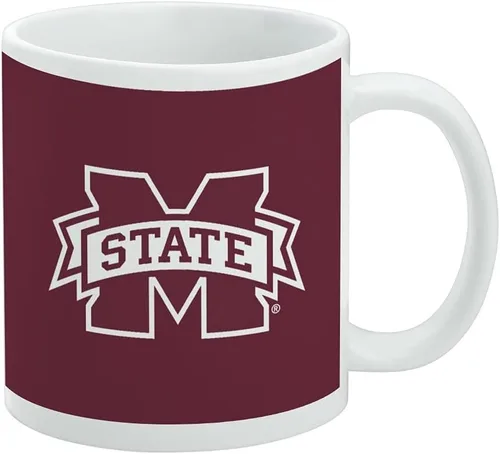 Vista 493 de Taza de cerámica con el logotipo principal de la Universidad Rider, taza de regalo novedosa para café, té y bebidas calientes, 11oz, blanca