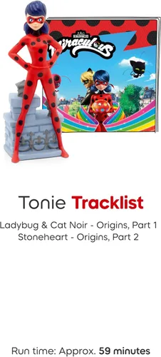Vista 5 de Tonies Figura de juguete de audio de mariquita de Miraculous