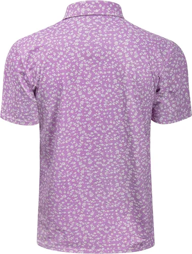 Vista 140 de TAPULCO Camisetas tipo polo de secado rápido para hombre, diseño de camuflaje, atléticas, ligeras, transpirables, casuales, para golf