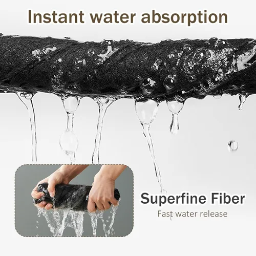 Vista 4 de Paño de limpieza mágico grueso, paño de limpieza de microfibra reutilizable, sin rayas, multiusos, no raya, para cocina, ventanas, espejo, vidrio, 10