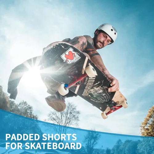 Vista 4 de 3D Hip Protection EVA Butt Pads Protective Padded Shorts - Crash Pad for Skiing Skating Snowboarding Skateboarding