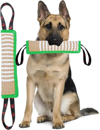 Vista 14 de Clysoru Juguete de yute resistente para perros