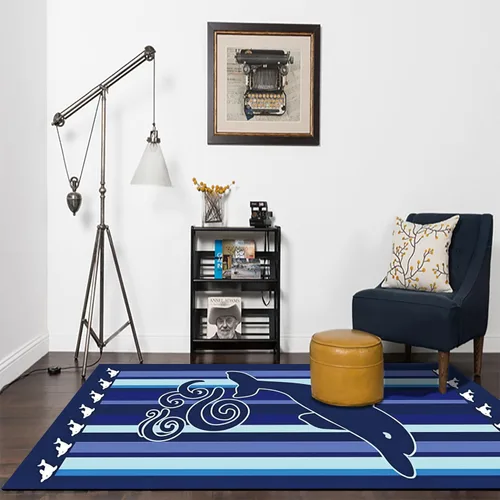 Vista 29 de Alfombra moderna y contemporánea con bandera estadounidense para interiores, 3 x 4 pies, alfombra antideslizante con temática de camuflaje verde