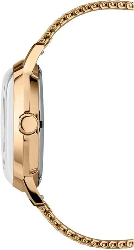 Vista 2 de Timex Reloj automático Marlin para hombre con correa de acero inoxidable, dorado, 20 (Modelo TW2T34600), Oro, Reloj automático