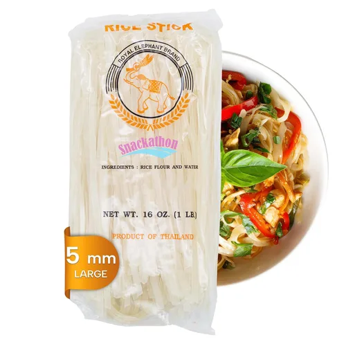 Vista 17 de Fideos de arroz tailandés en palitos (S-1mm, Paquete de 1)