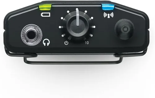 Vista 3 de Shure P3RA Receptor inalámbrico de alta calidad para sistemas de monitoreo personal PSM300 - Banda J13