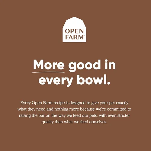 Vista 3 de Open Farm - Alimento seco para gatos sin granos de cordero criado en pasto, receta de cordero criado humanamente con superalimentos sin OMG y sin