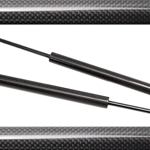 Vista 4 de TSUBASA Soportes de elevación para Nissan Skyline GT-R GTR R33 1993-1998 Capó delantero Modificar fibra de carbono amortiguadores de choque cargados