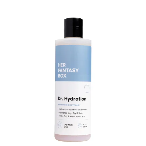Vista 12 de Her Fantasy Box Gel de baño hidratante con vitaminas corporales: limpiador multivitamínico con vitaminas A, B6, C y E, hidratante y pH equilibrado
