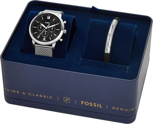 Vista 5 de Fossil - Reloj Neutra de cuarzo de acero inoxidable con cronógrafo para hombres