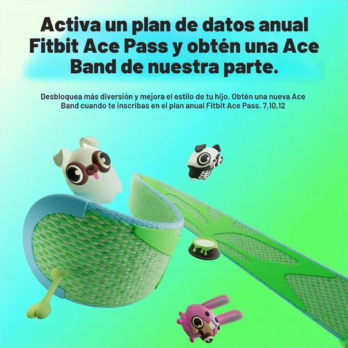 Vista 2 de Fitbit Google Ace LTE - Reloj inteligente para niños con llamadas, mensajes, GPS y juegos basados en actividades, se requiere plan de datos Ace Pass