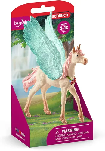 Vista 5 de Schleich bayala - Pegasus Foal - Juguete de unicornio para niñas y niños - Figura de caballo de fantasía para niños a partir de 5 años