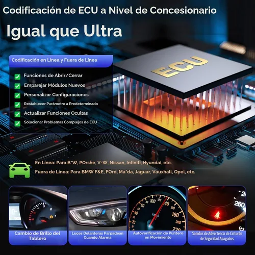 Vista 3 de Autel Escáner MaxiSYS MS906 PRO-TS, codificación completa de TPMS OE como