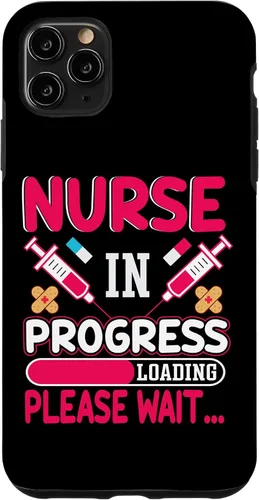 Vista 13 de Nurse is Loading Please Wait Case for iPhone 17